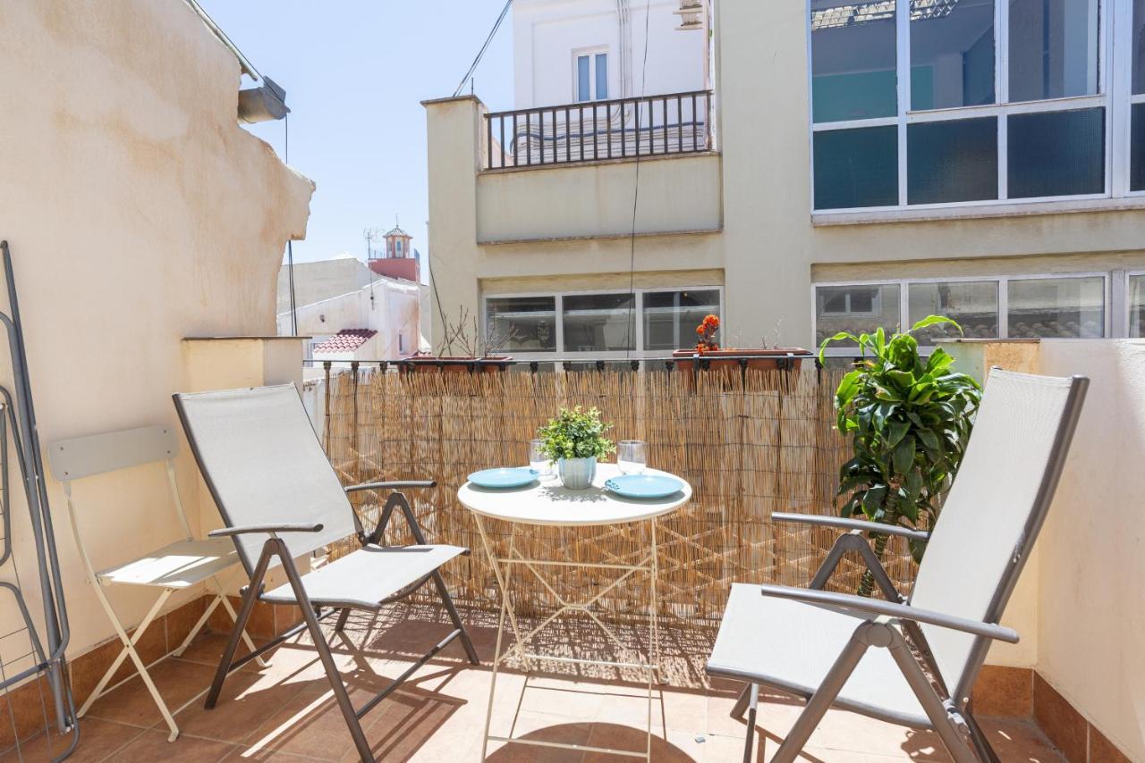 Urbe10 Terrace Constitucion 1 Bedroom Apartment Malaga Exterior photo