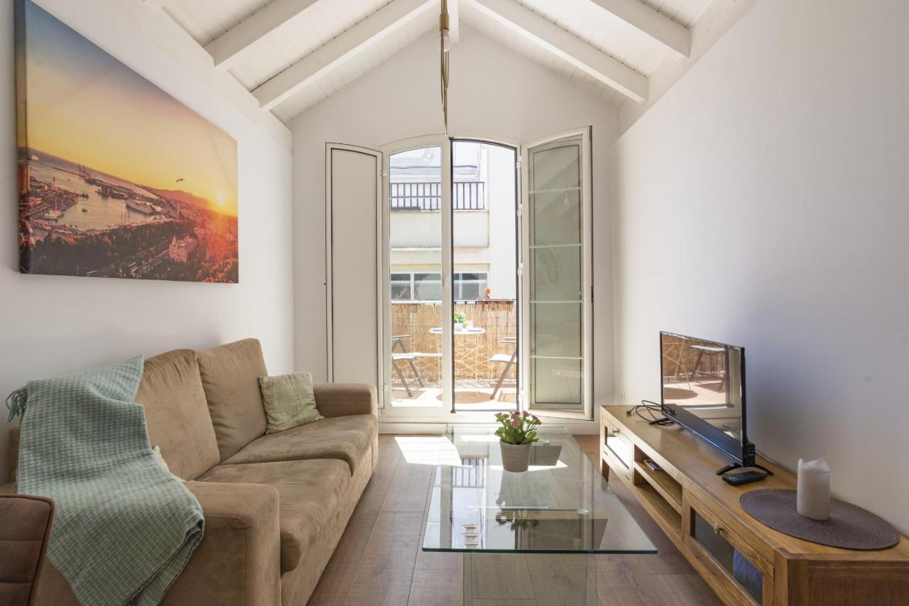 Urbe10 Terrace Constitucion 1 Bedroom Apartment Malaga Exterior photo